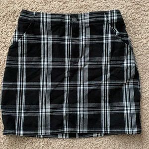 Hollister Ultra High-Rise Plaid Skirt